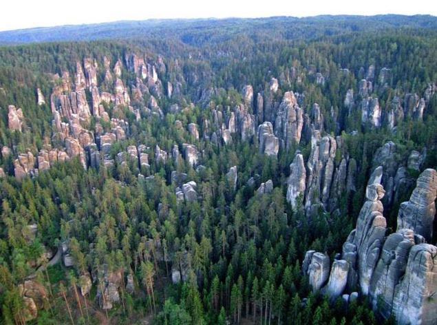Chalupa Kamenny Vrch Adrspach Теплице-над-Метуи Экстерьер фото