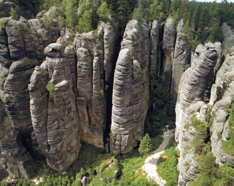 Chalupa Kamenny Vrch Adrspach Теплице-над-Метуи Экстерьер фото